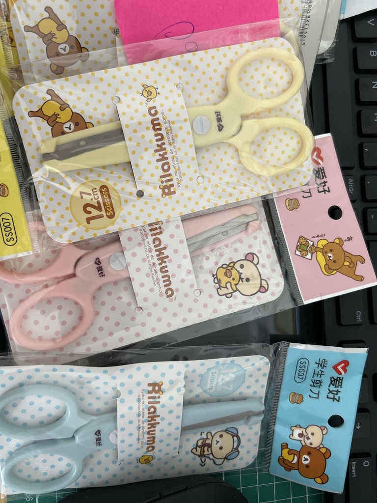 [TIJ-RIL-0001-ROS] Tijeras Rilakkuma Colores S007 (Rosa)